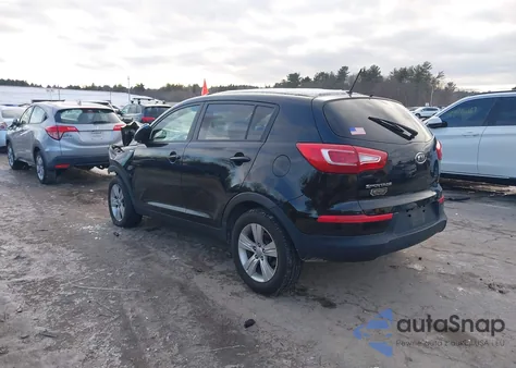 2012 Kia Sportage Lx z USA, uszkodzony, nr VIN KNDPBCA23C7290207